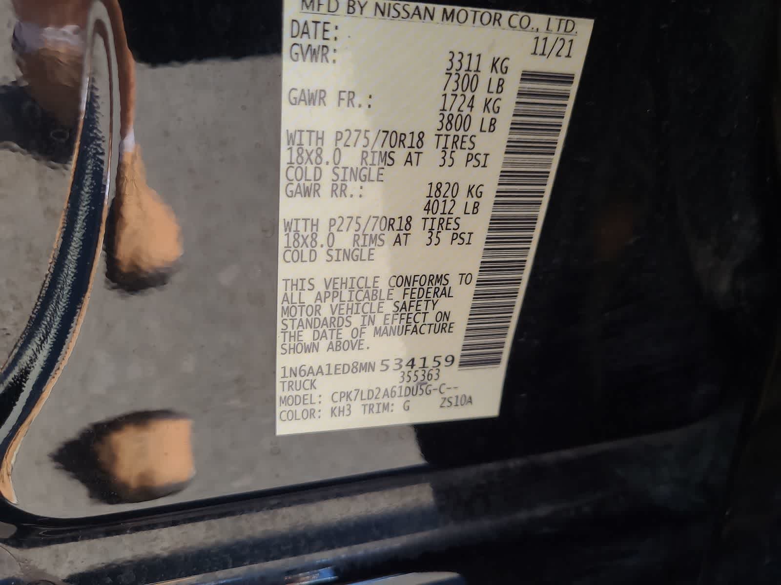 2021 Nissan Titan PRO-4X 29