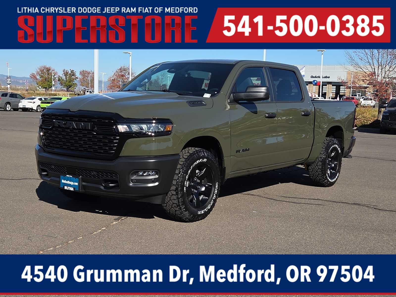 2027 Ram 1500 WARLOCK CREW CAB 4X4 5'7 BOX Pickup