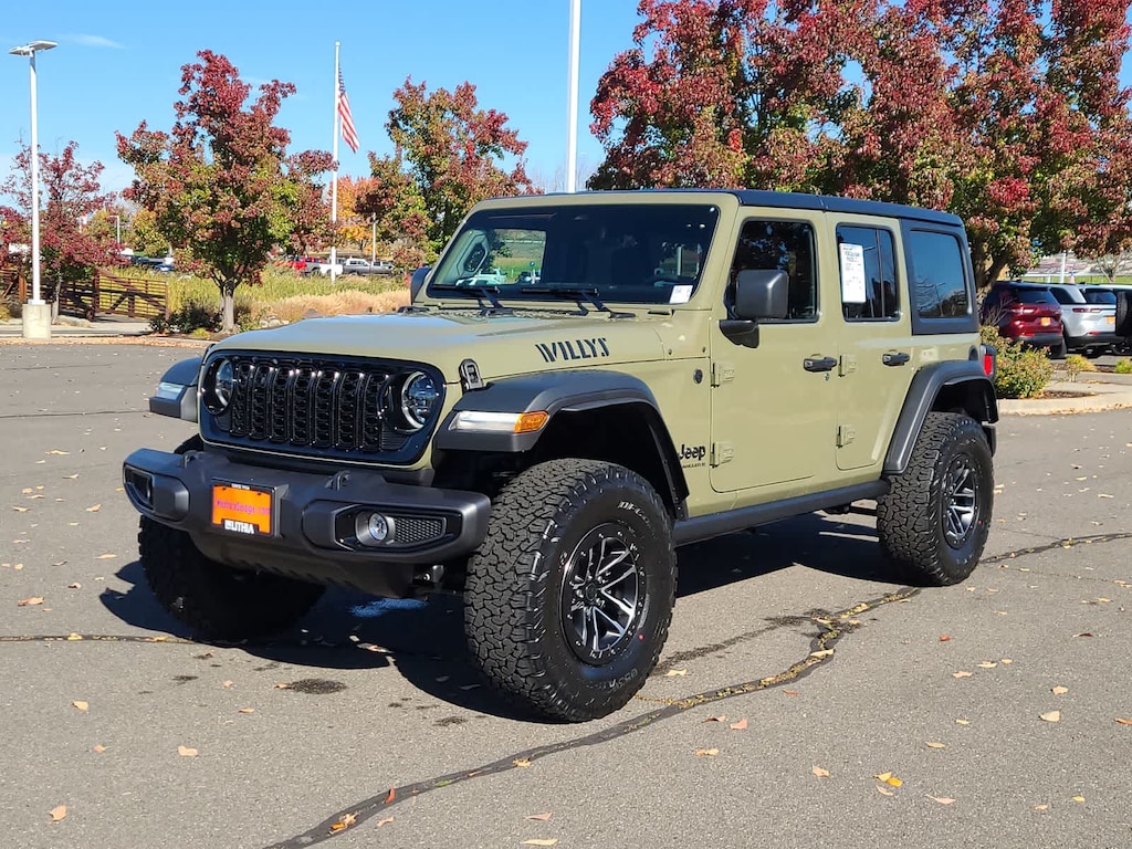 New 2026 Jeep Wrangler 4-DOOR WILLYS Sport Utility