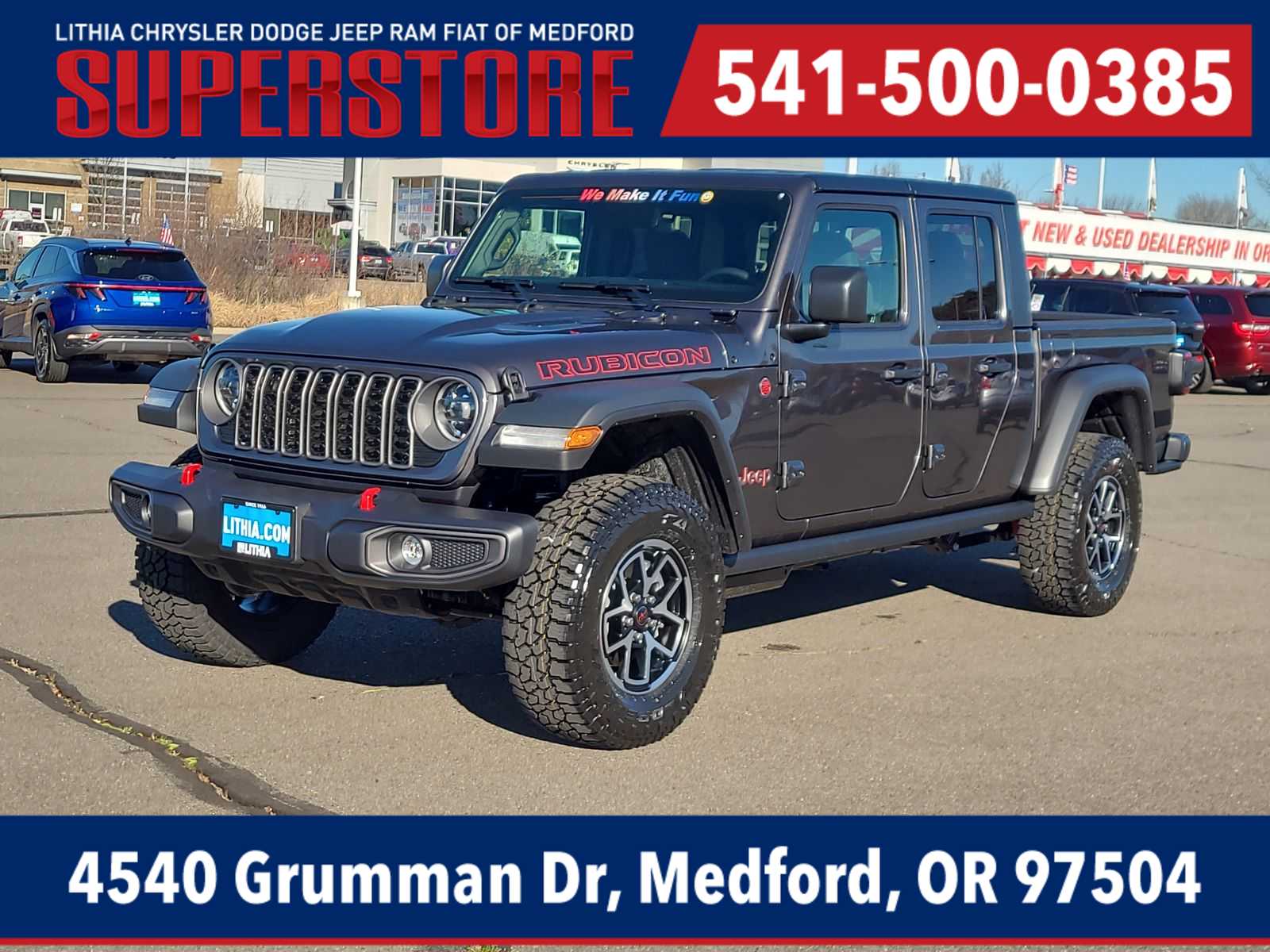 2026 Jeep Gladiator RUBICON 4X4 Pickup Medford, OR