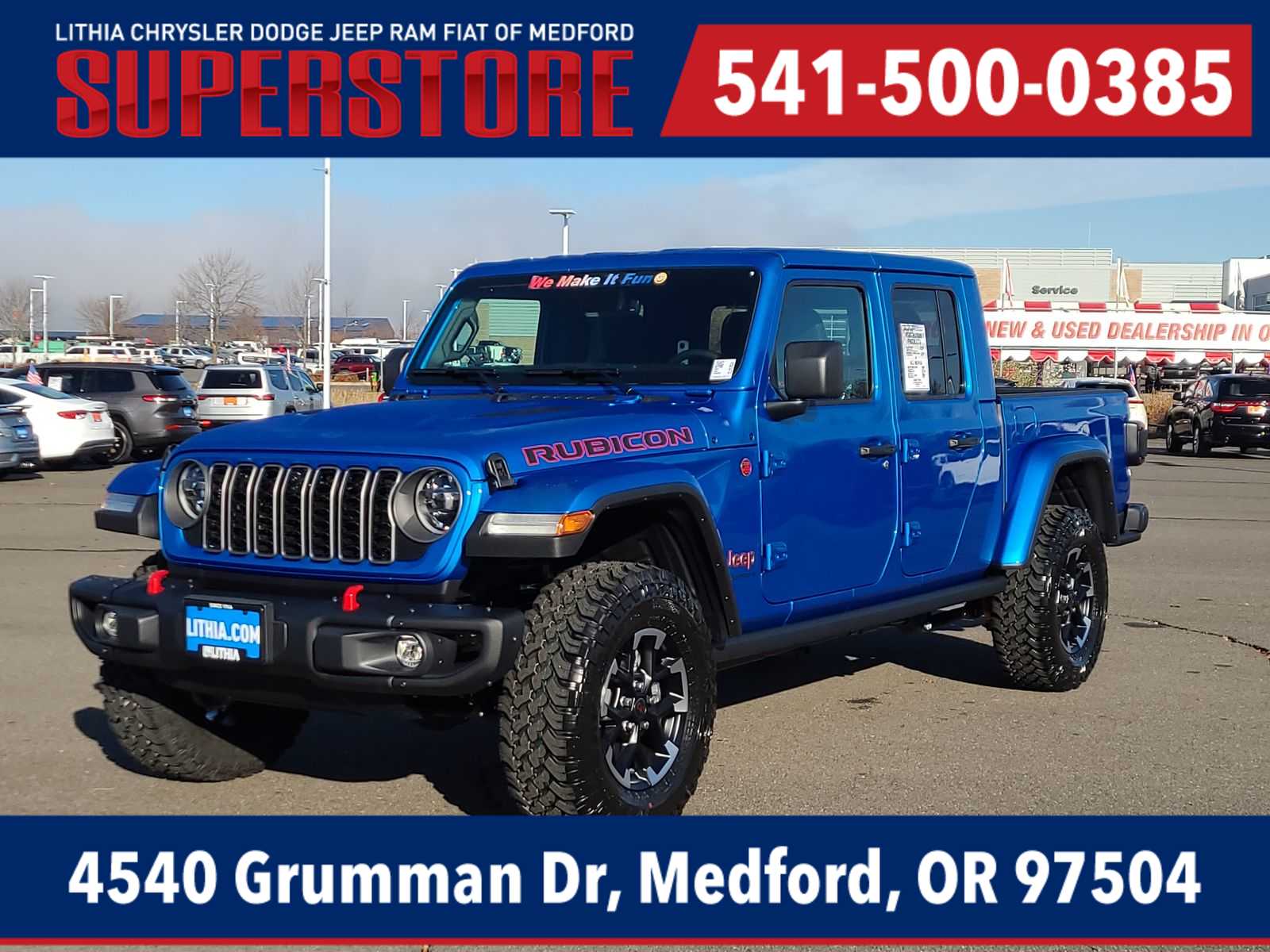 2026 Jeep Gladiator RUBICON X 4X4 Pickup Medford, OR