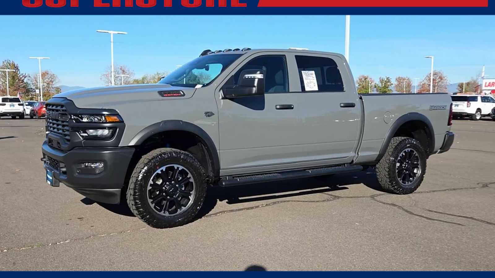 New 2027 Ram 2500 WARLOCK CREW CAB 4X4 6'4 BOX Pickup
