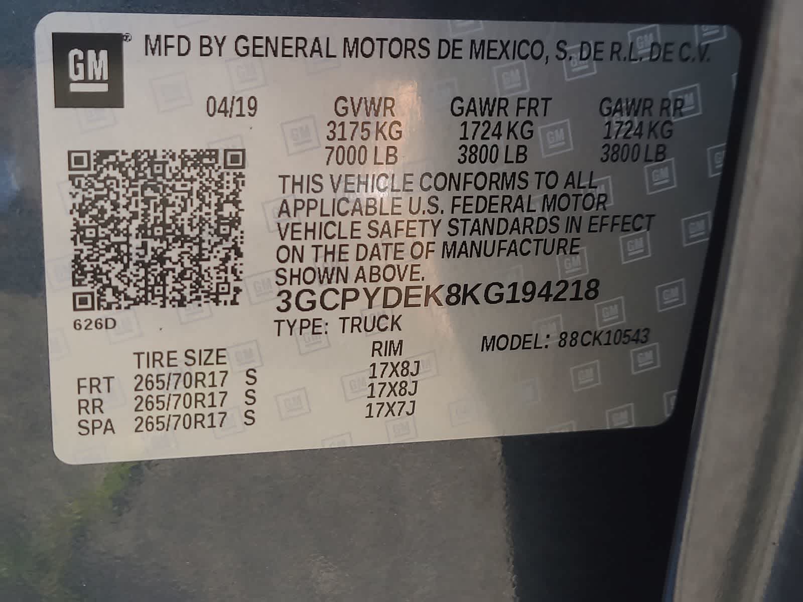 Thumbnail: 2019 Chevrolet Silverado 1500 - 29