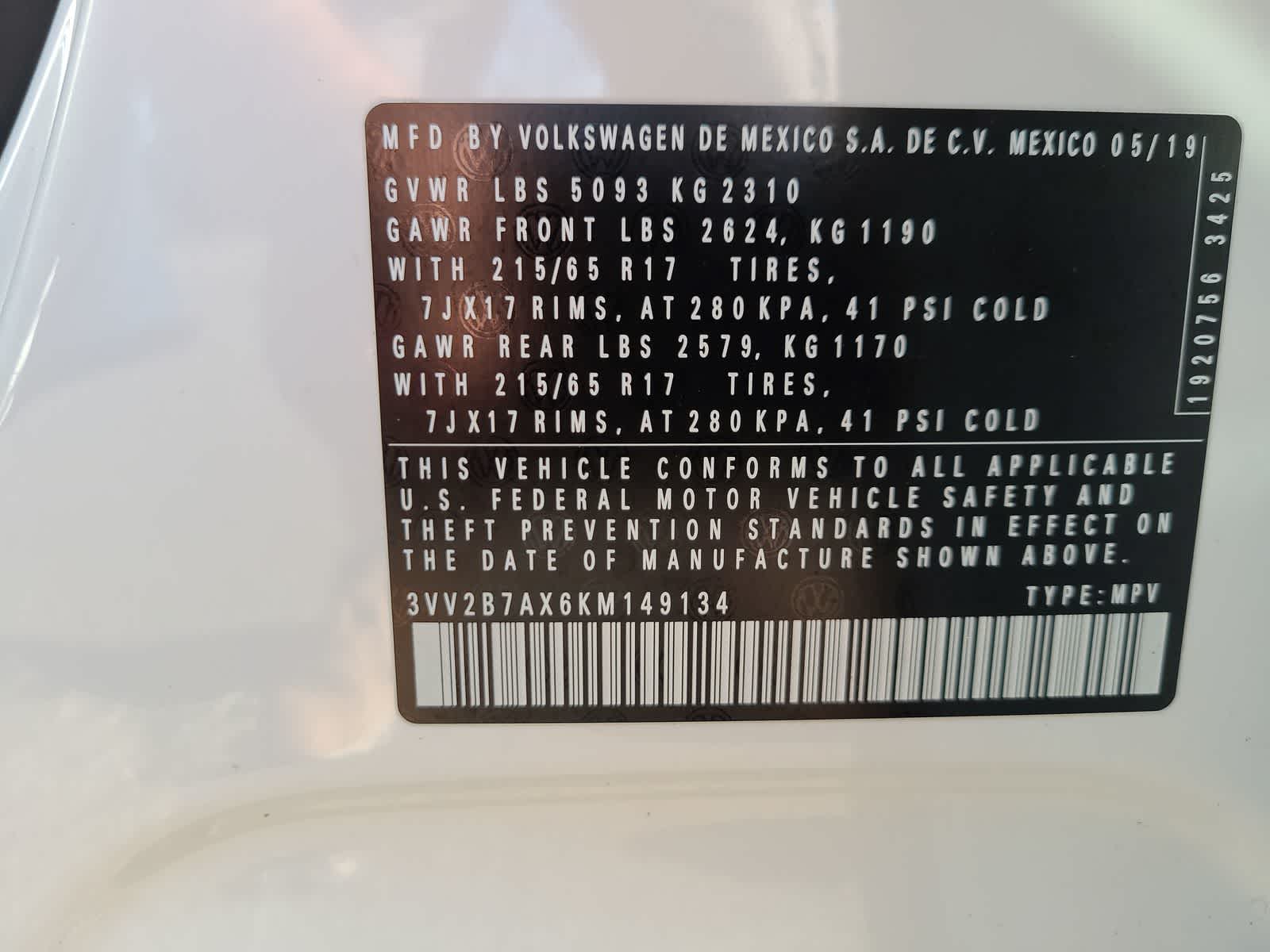 Thumbnail: 2019 Volkswagen Tiguan - 29