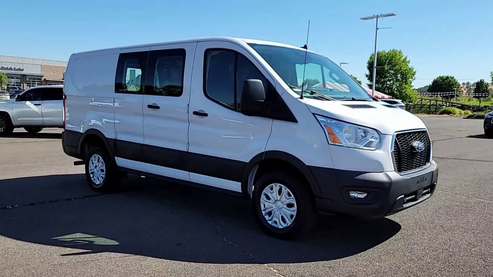 Used 2021 Ford Transit Van Base with VIN 1FTBR1Y80MKA46887 for sale in Medford, OR