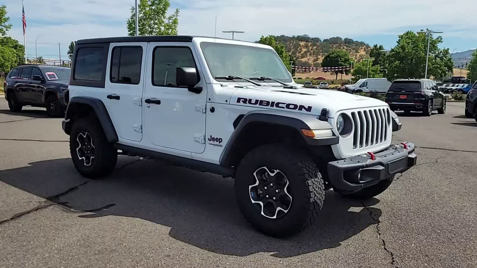 Used 2018 Jeep All-New Wrangler Unlimited Rubicon with VIN 1C4HJXFNXJW198032 for sale in Medford, OR