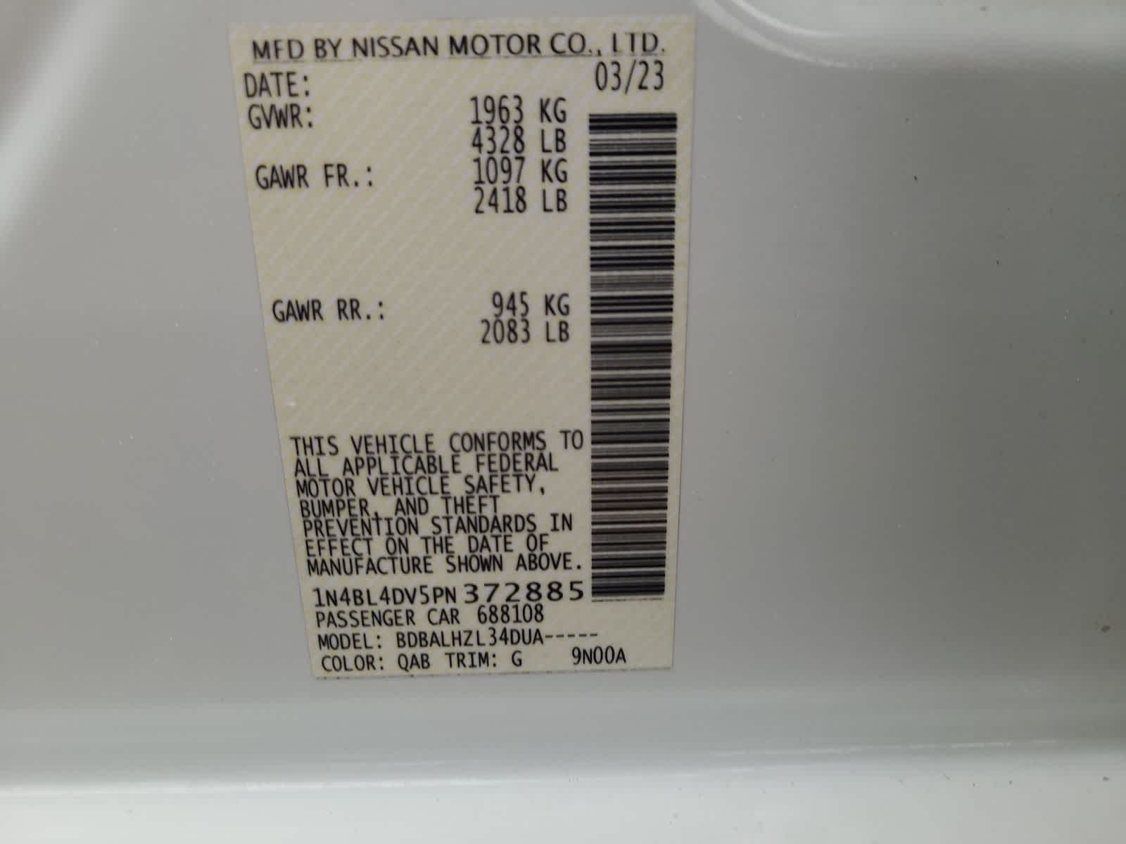 Thumbnail: 2023 Nissan Altima - 29