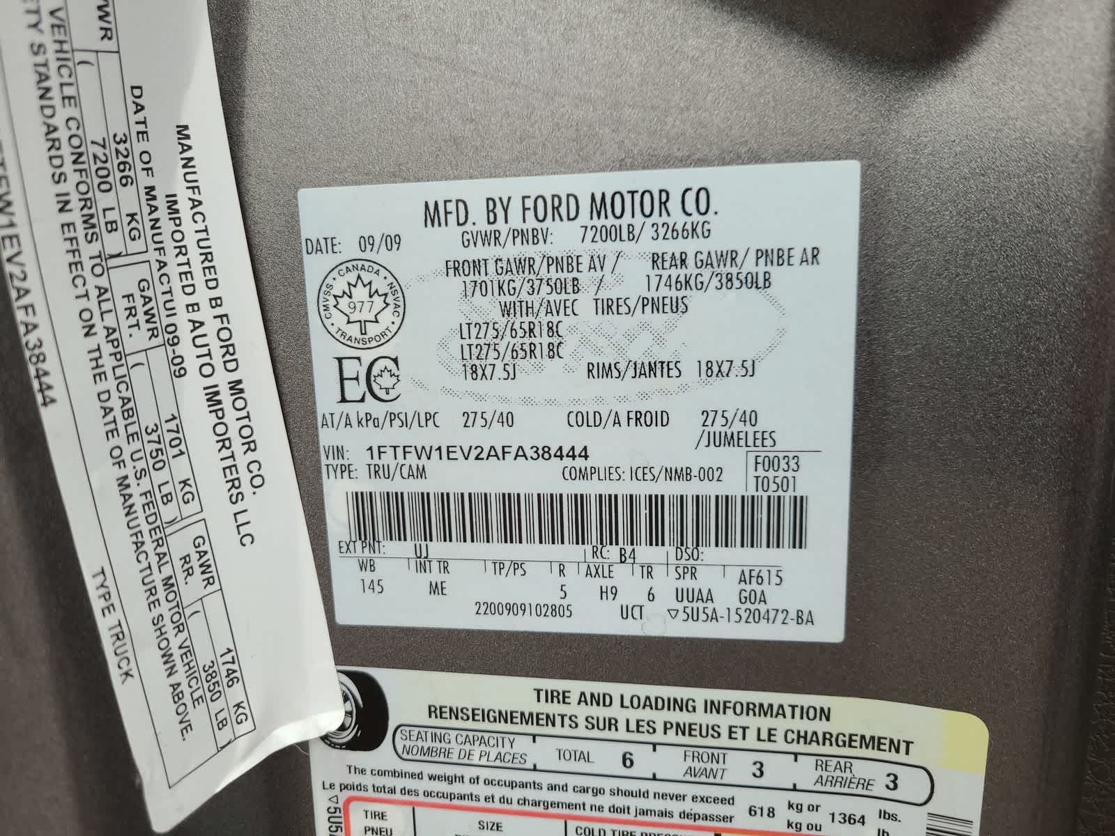 Thumbnail: 2010 Ford F-150 - 29