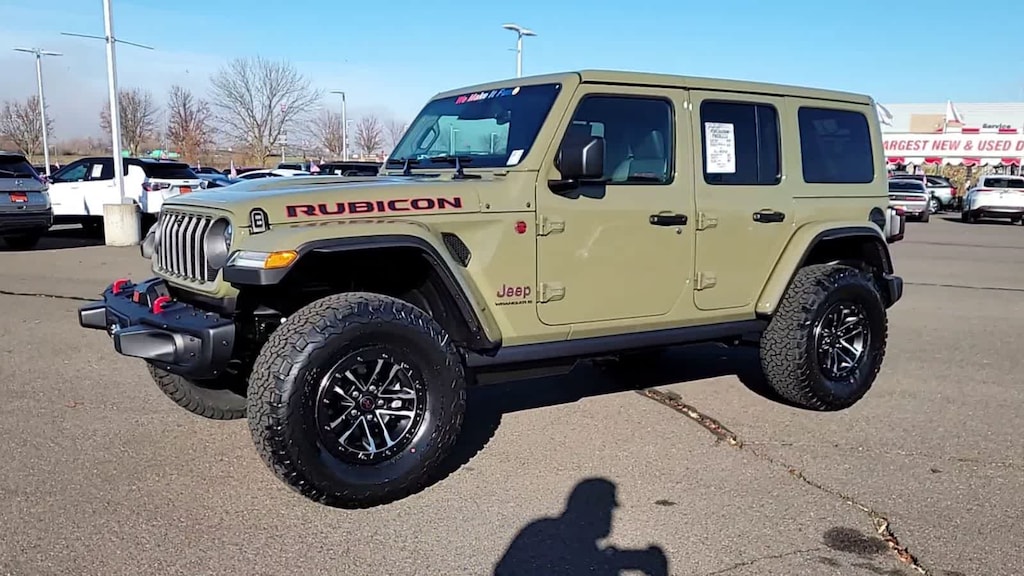 New 2026 Jeep Wrangler 4-DOOR RUBICON X Sport Utility