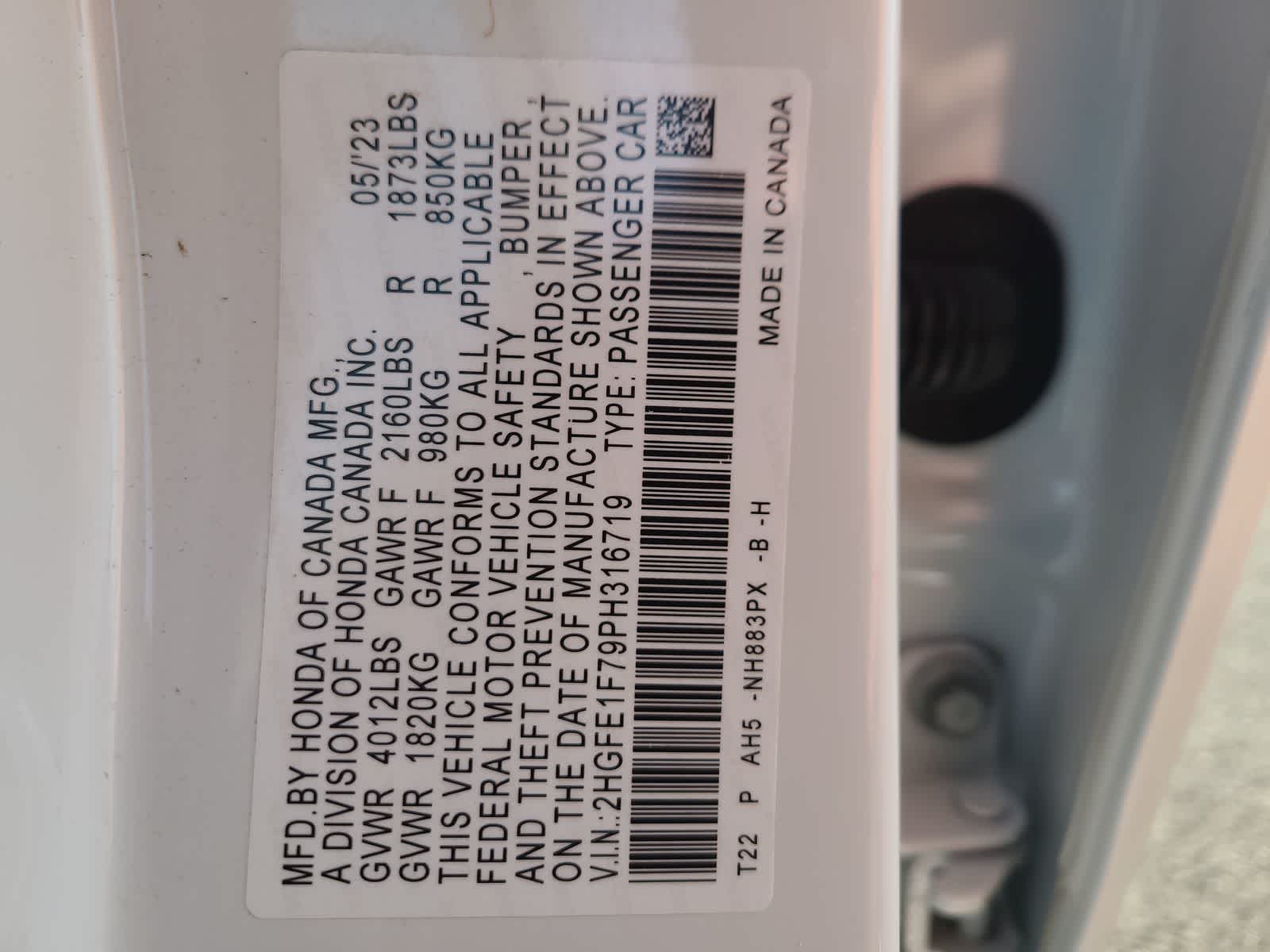 Thumbnail: 2023 Honda Civic - 29