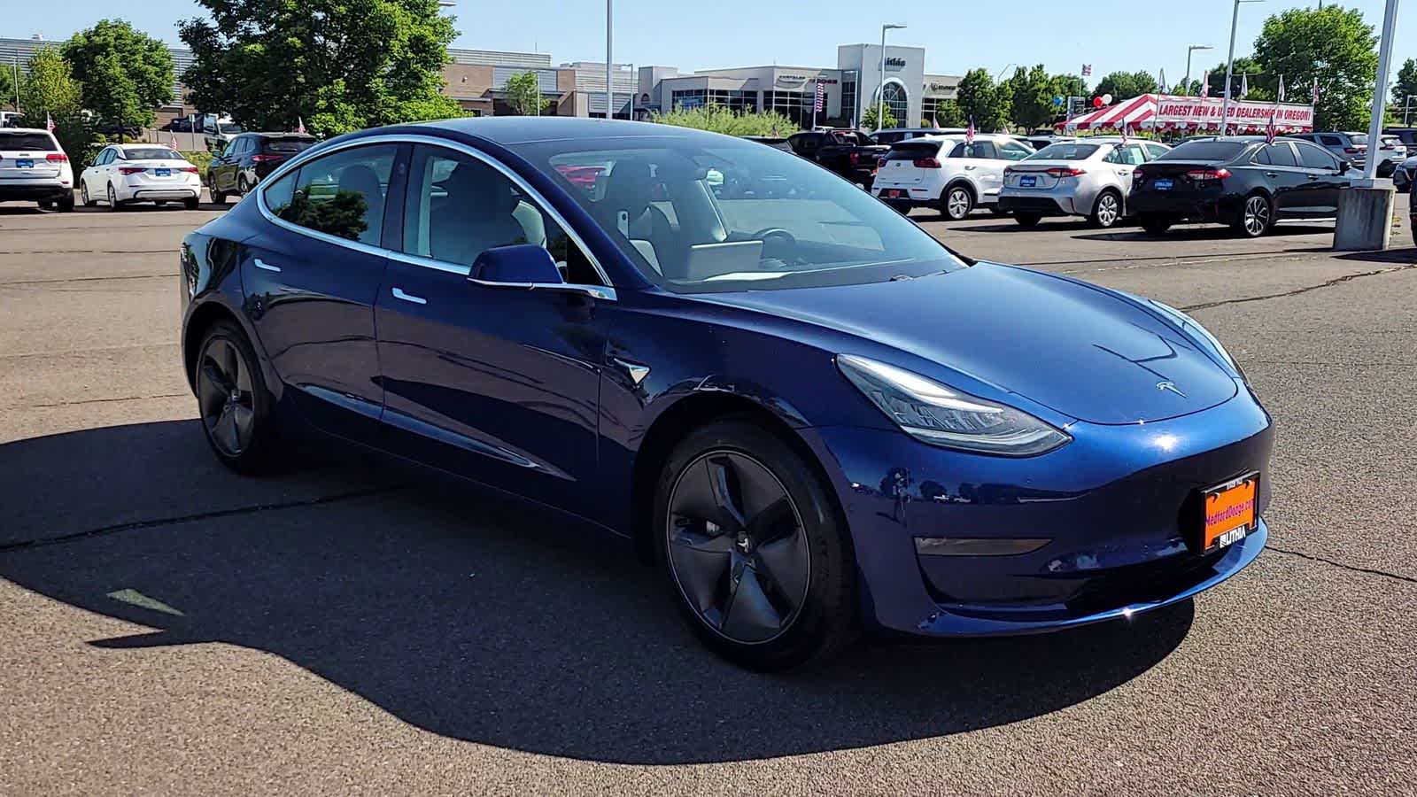 Used 2019 Tesla Model 3 Base with VIN 5YJ3E1EA0KF416527 for sale in Medford, OR