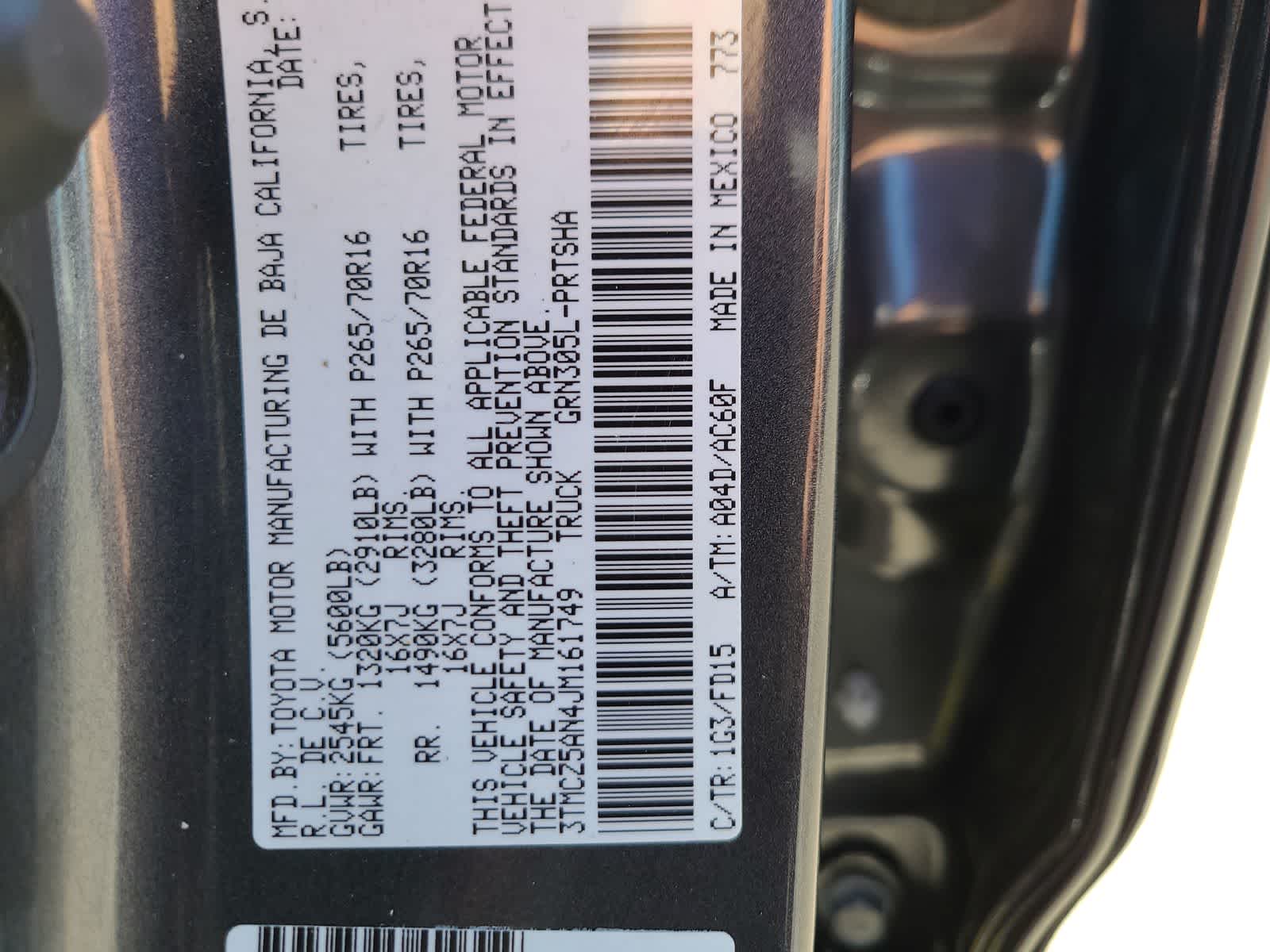 Thumbnail: 2018 Toyota Tacoma - 29