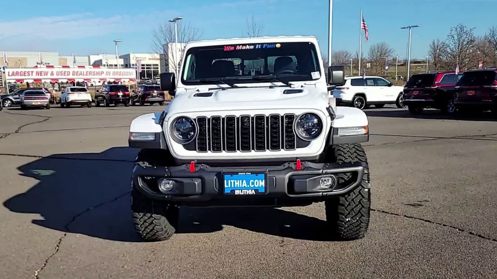 2026 Jeep Gladiator RUBICON X 4X4 Pickup Bright White For Sale in