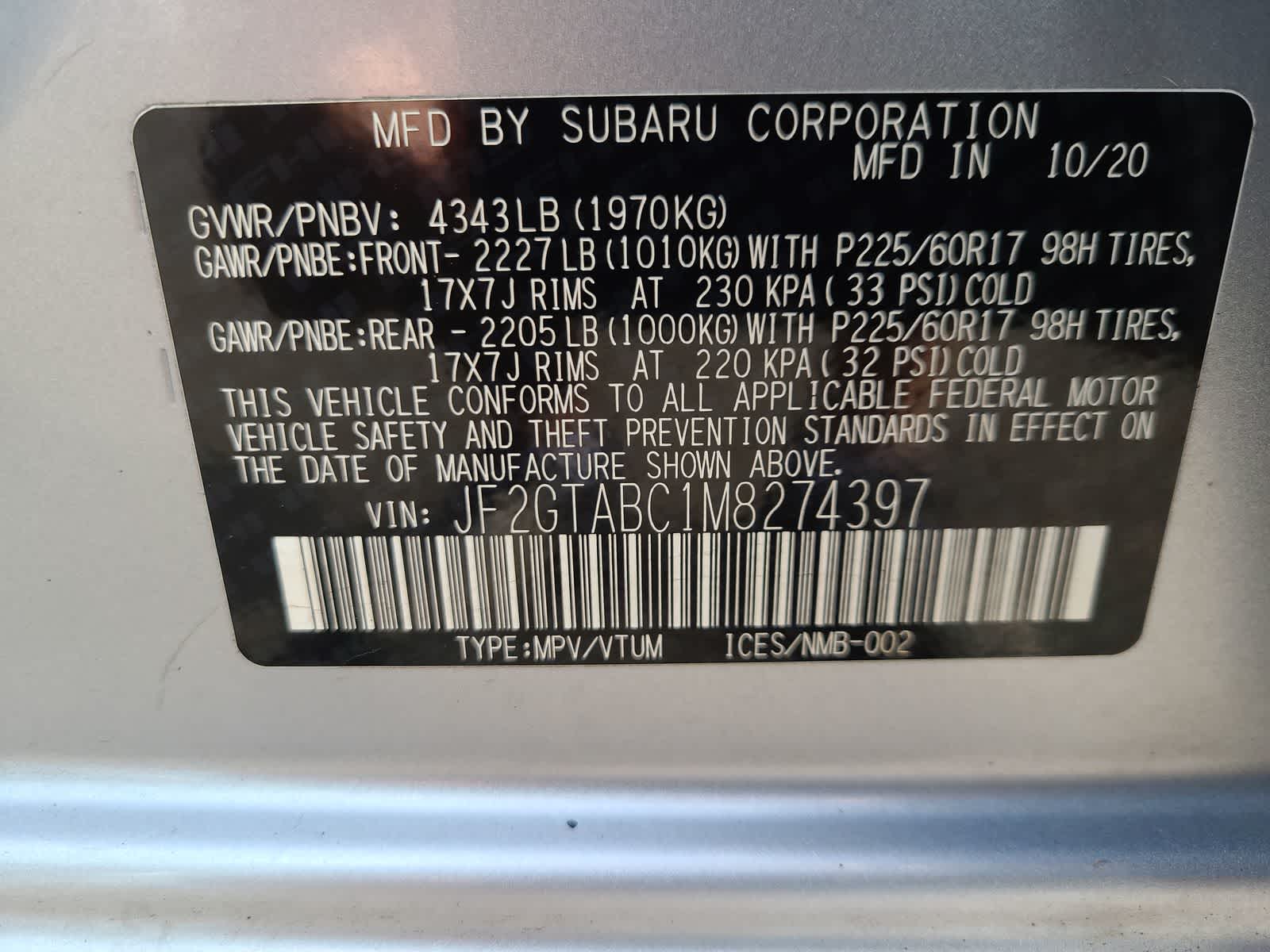 Thumbnail: 2021 Subaru Crosstrek - 29