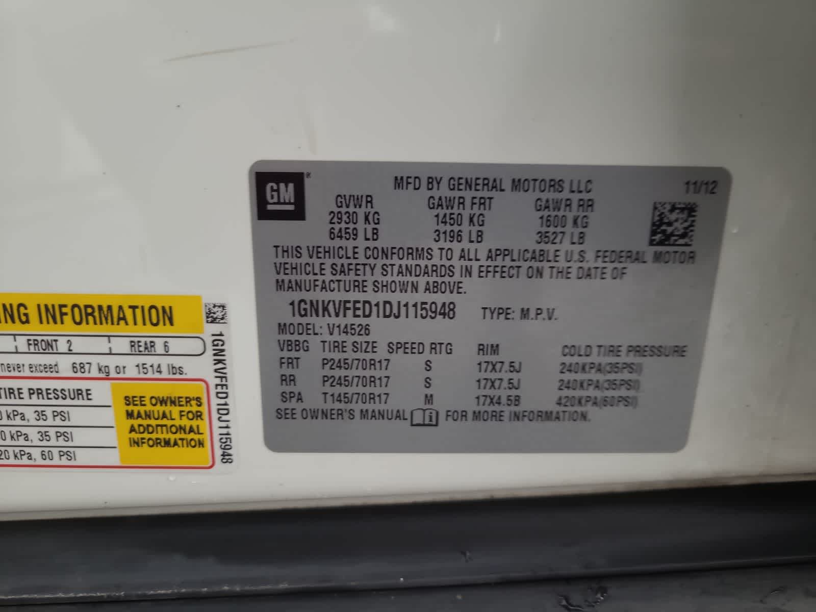 Thumbnail: 2013 Chevrolet Traverse - 29