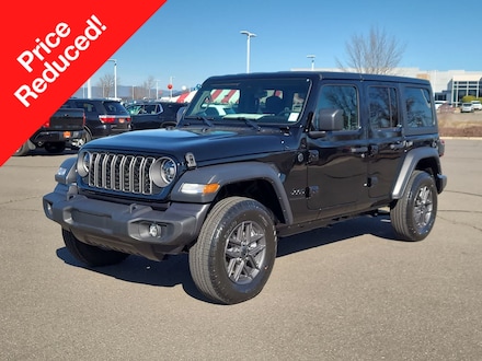 New 2025 Jeep Wrangler 4-DOOR SPORT S Sport Utility Medford, OR