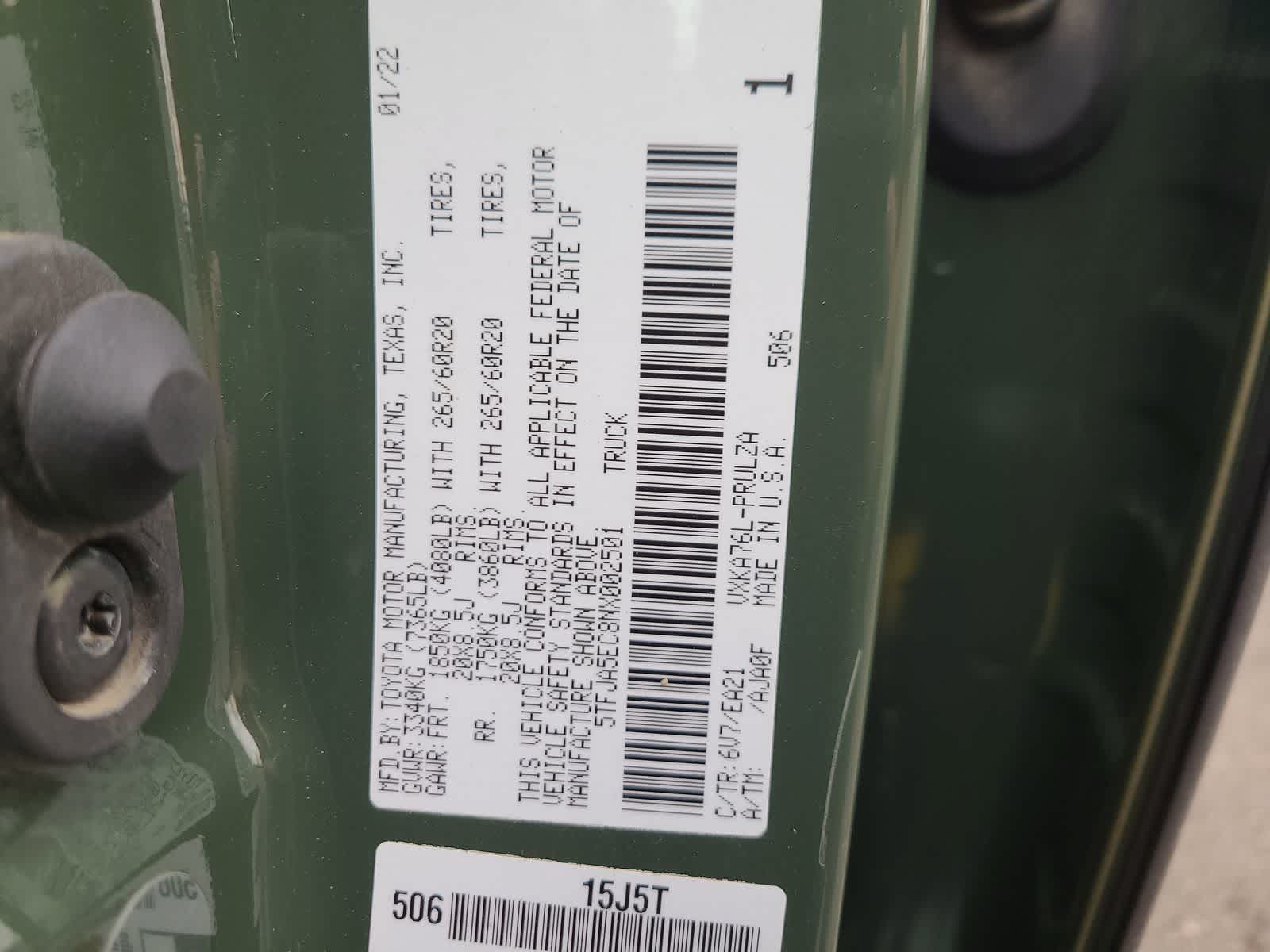 Thumbnail: 2022 Toyota Tundra - 29