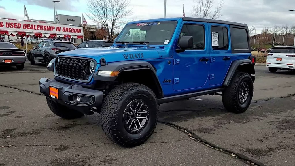 New 2026 Jeep Wrangler 4-DOOR WILLYS Sport Utility
