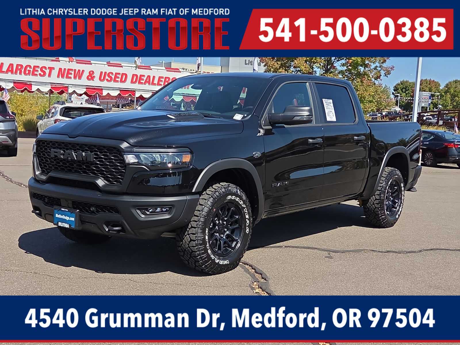 2027 Ram 1500 REBEL CREW CAB 4X4 5'7 BOX Pickup
