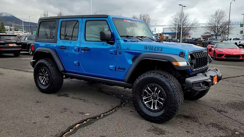 New 2026 Jeep Wrangler 4-DOOR WILLYS Sport Utility