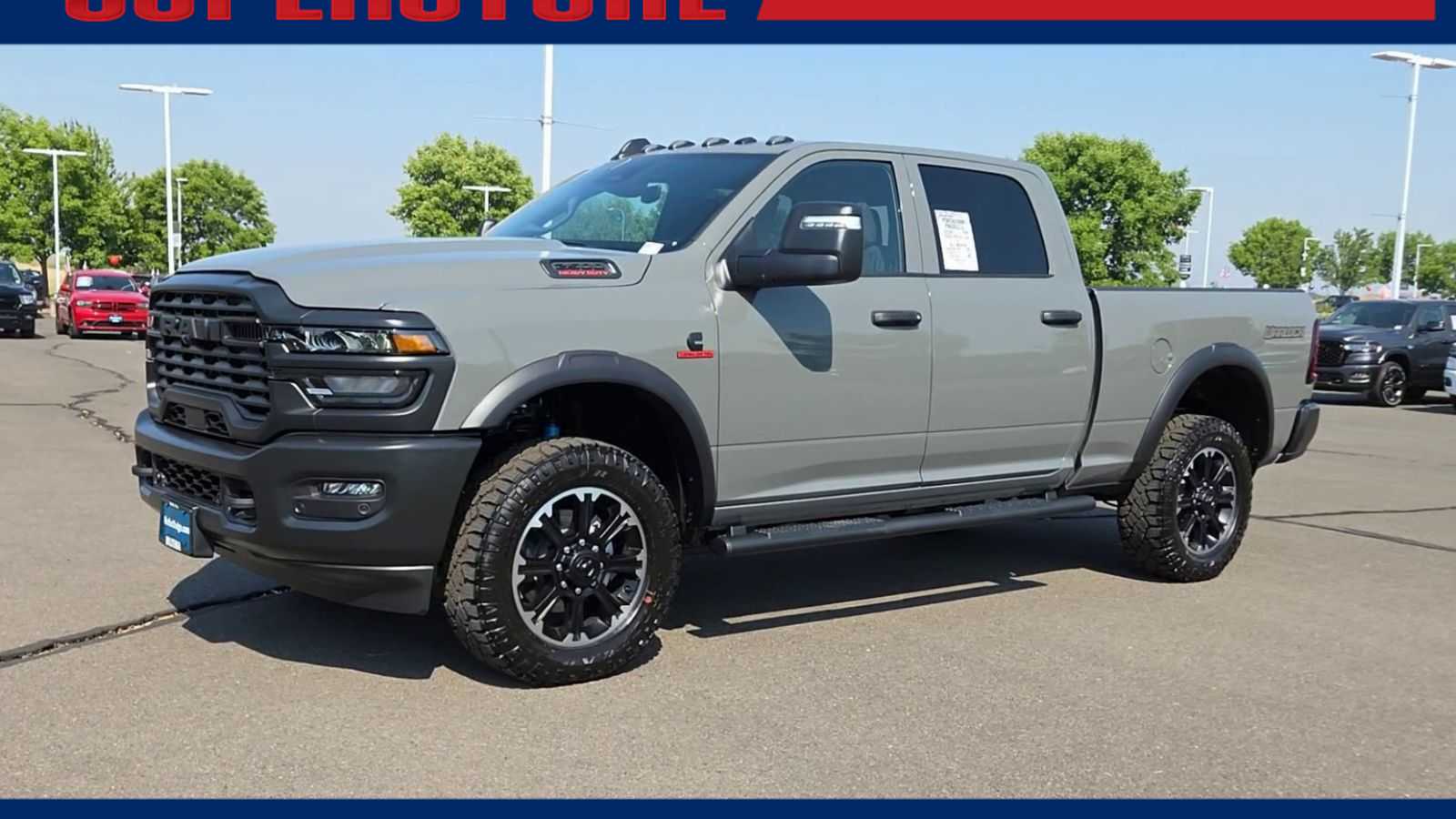New 2026 Ram 2500 WARLOCK CREW CAB 4X4 6'4 BOX Pickup