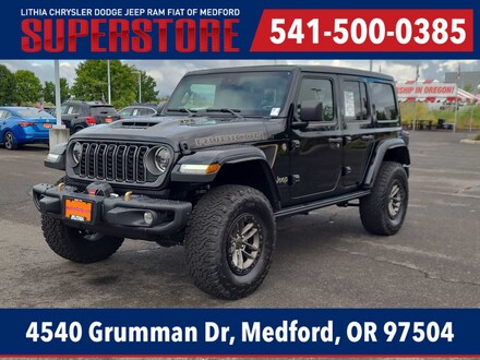 New 2025 Jeep Wrangler 4-DOOR RUBICON 392 Sport Utility Medford, OR