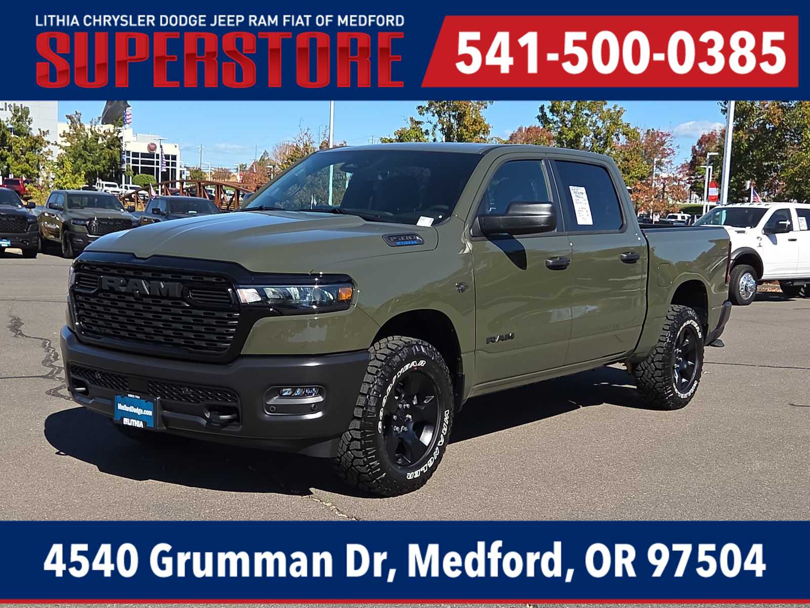 2027 Ram 1500 WARLOCK CREW CAB 4X4 5'7 BOX Pickup