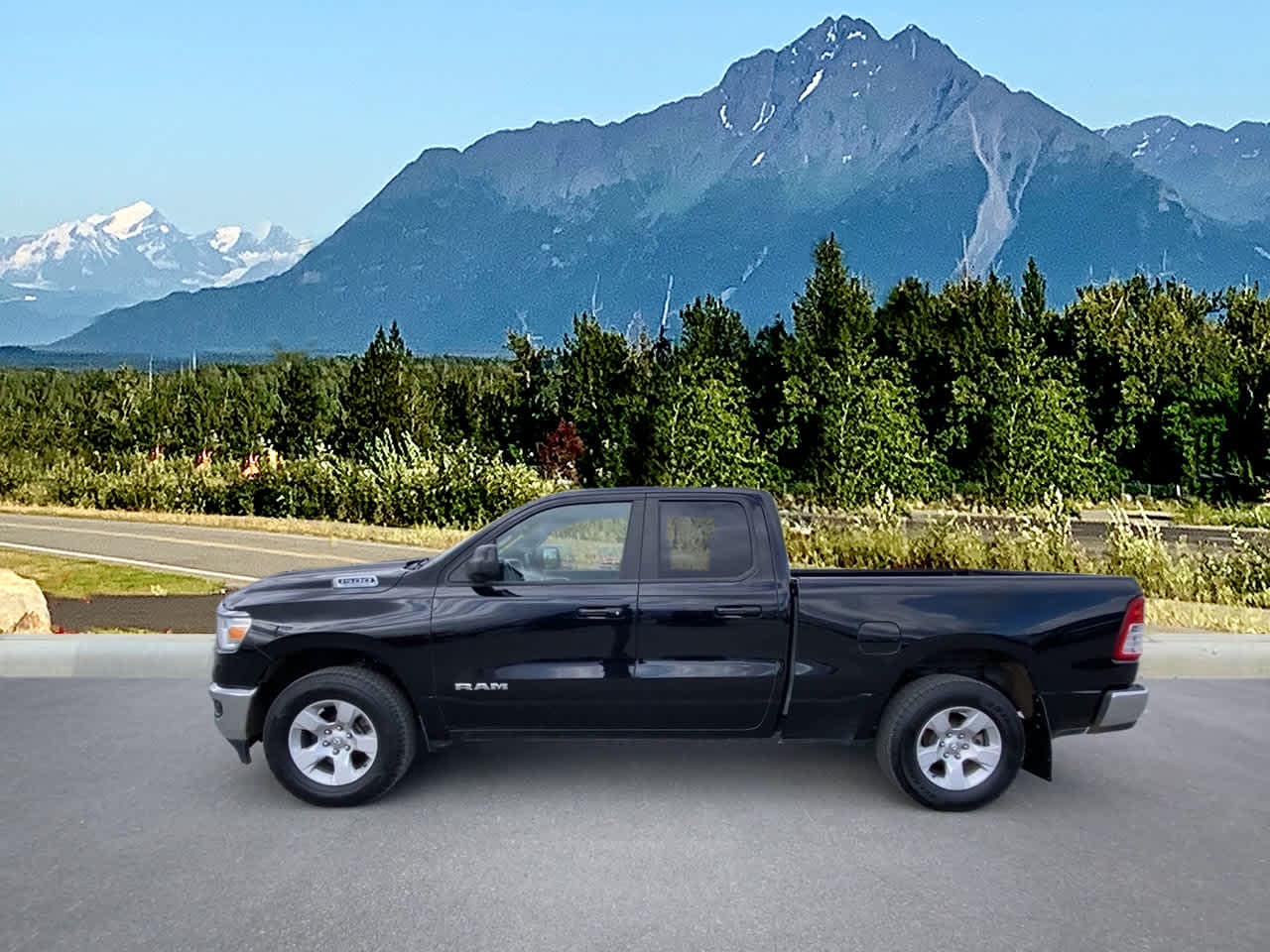 Used 2022 RAM Ram 1500 Pickup Big Horn/Lone Star with VIN 1C6RRFBG5NN279294 for sale in Wasilla, AK