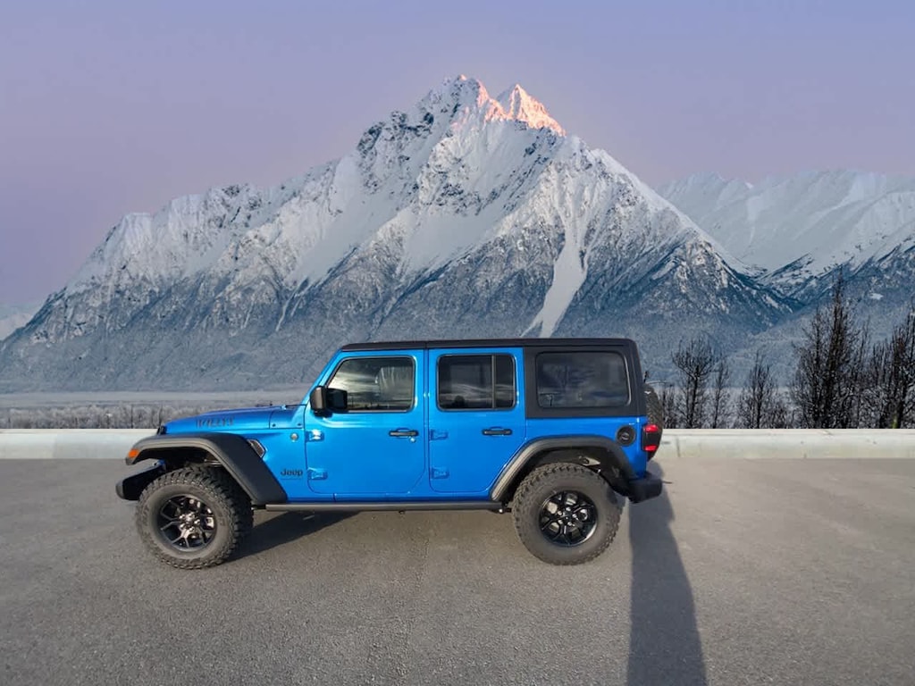 New 2026 Jeep Wrangler 4-DOOR WILLYS Sport Utility