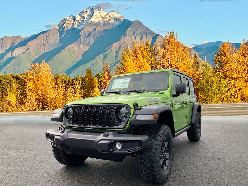New 2026 Jeep Wrangler 4-DOOR WILLYS Sport Utility