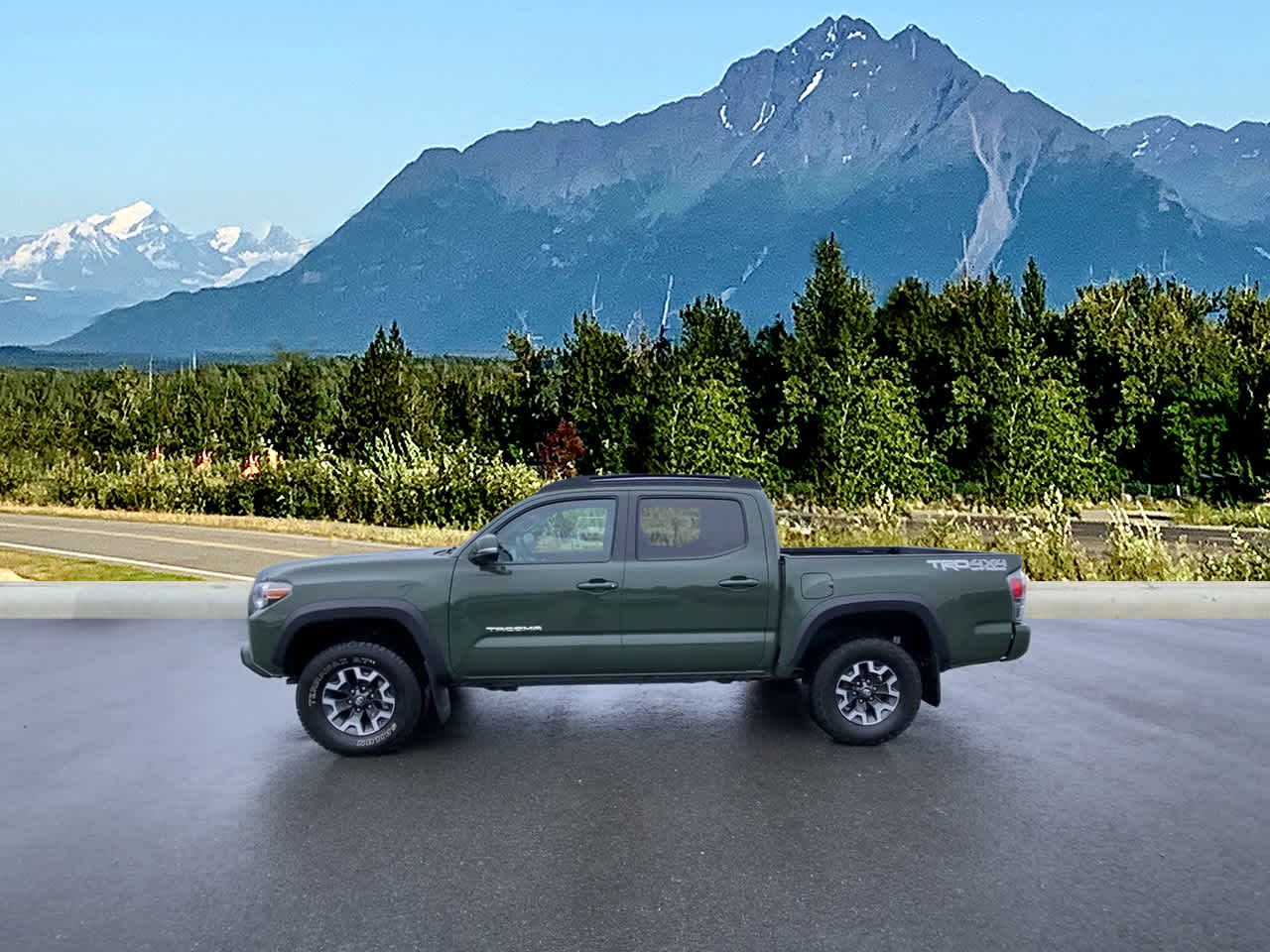 Used 2021 Toyota Tacoma TRD Off Road with VIN 5TFCZ5AN6MX267456 for sale in Wasilla, AK