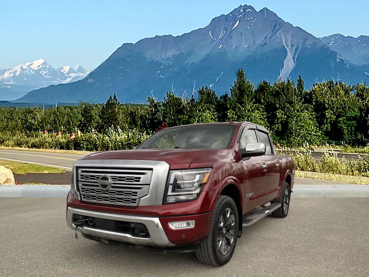 2021 Nissan Titan Platinum Reserve 4X4 Crew Cab's photo
