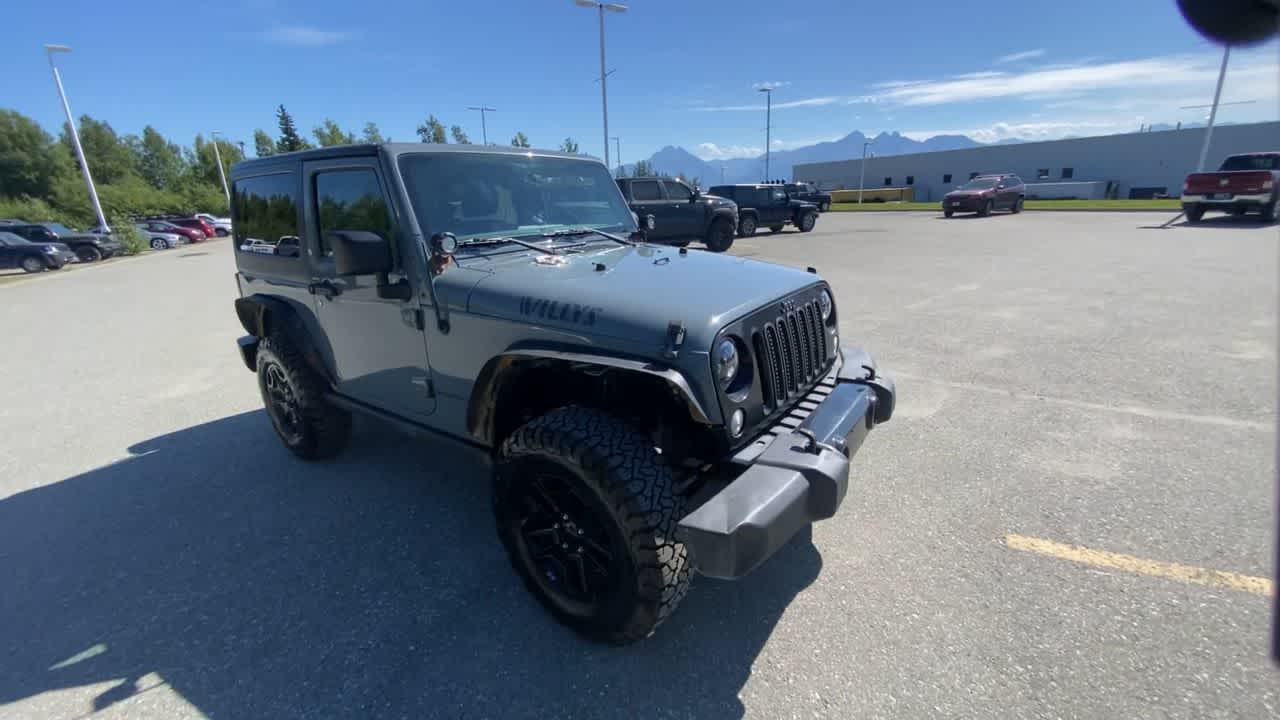 Used 2015 Jeep Wrangler Sport with VIN 1C4AJWAGXFL620264 for sale in Wasilla, AK
