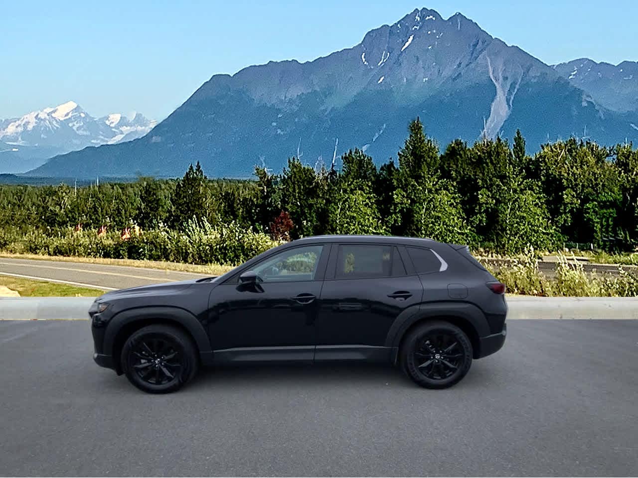 Used 2024 Mazda CX-50 S PREMIUM with VIN 7MMVABDM5RN166963 for sale in Wasilla, AK