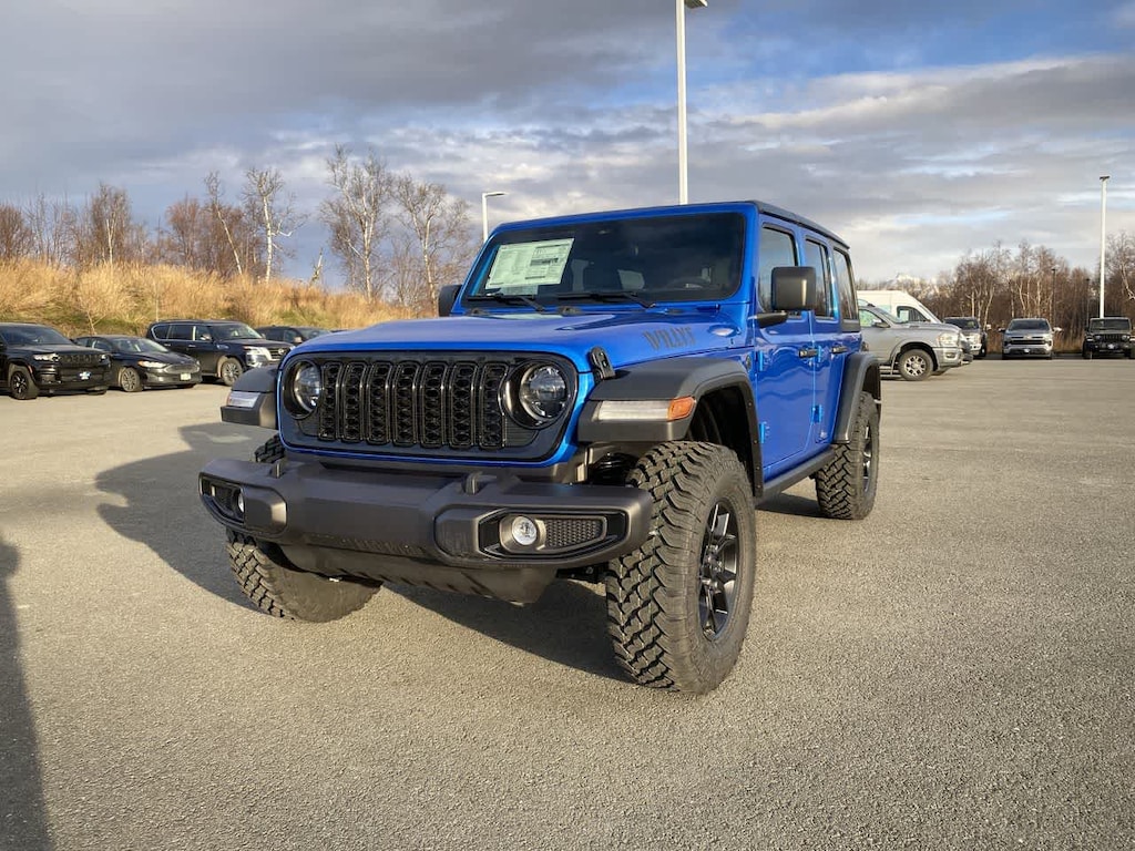 New 2026 Jeep Wrangler 4-DOOR WILLYS Sport Utility