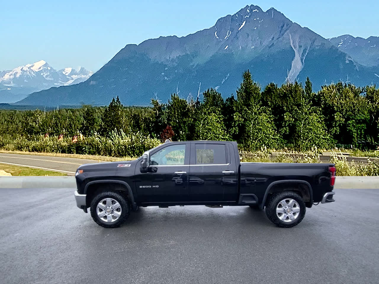 Used 2021 Chevrolet Silverado 2500HD LTZ with VIN 1GC4YPE73MF306265 for sale in Wasilla, AK