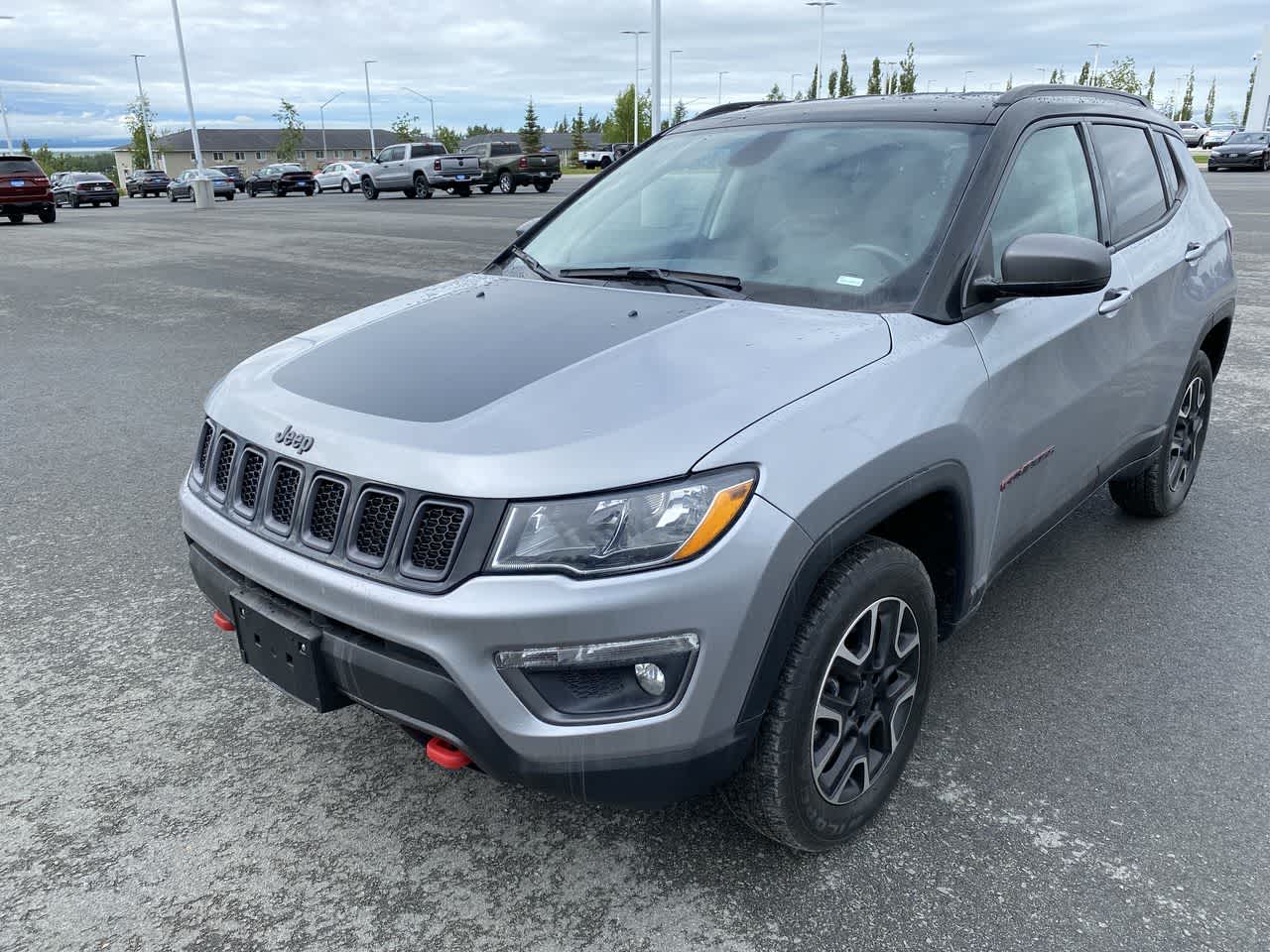 Used 2020 Jeep Compass Trailhawk with VIN 3C4NJDDB2LT111517 for sale in Wasilla, AK