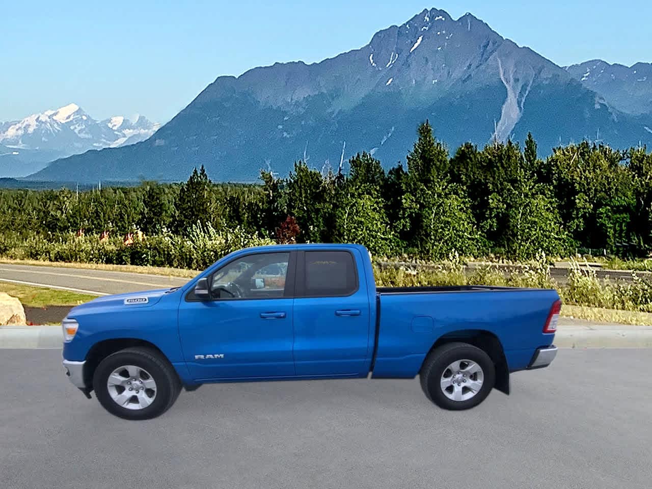 Used 2022 RAM Ram 1500 Pickup Big Horn/Lone Star with VIN 1C6SRFBT4NN465231 for sale in Wasilla, AK