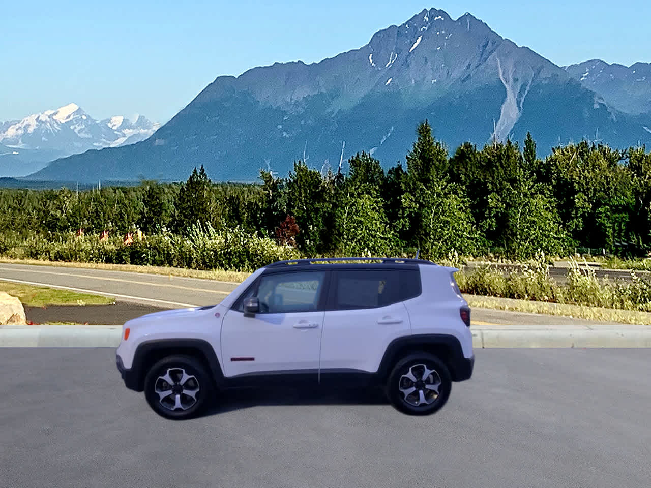 Used 2021 Jeep Renegade Trailhawk with VIN ZACNJDC16MPM32958 for sale in Wasilla, AK