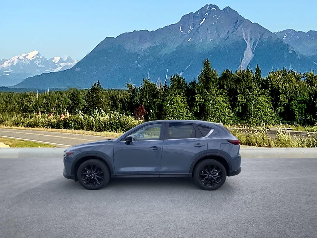 Used 2024 Mazda CX-5 S Carbon Edition with VIN JM3KFBCL0R0482854 for sale in Wasilla, AK