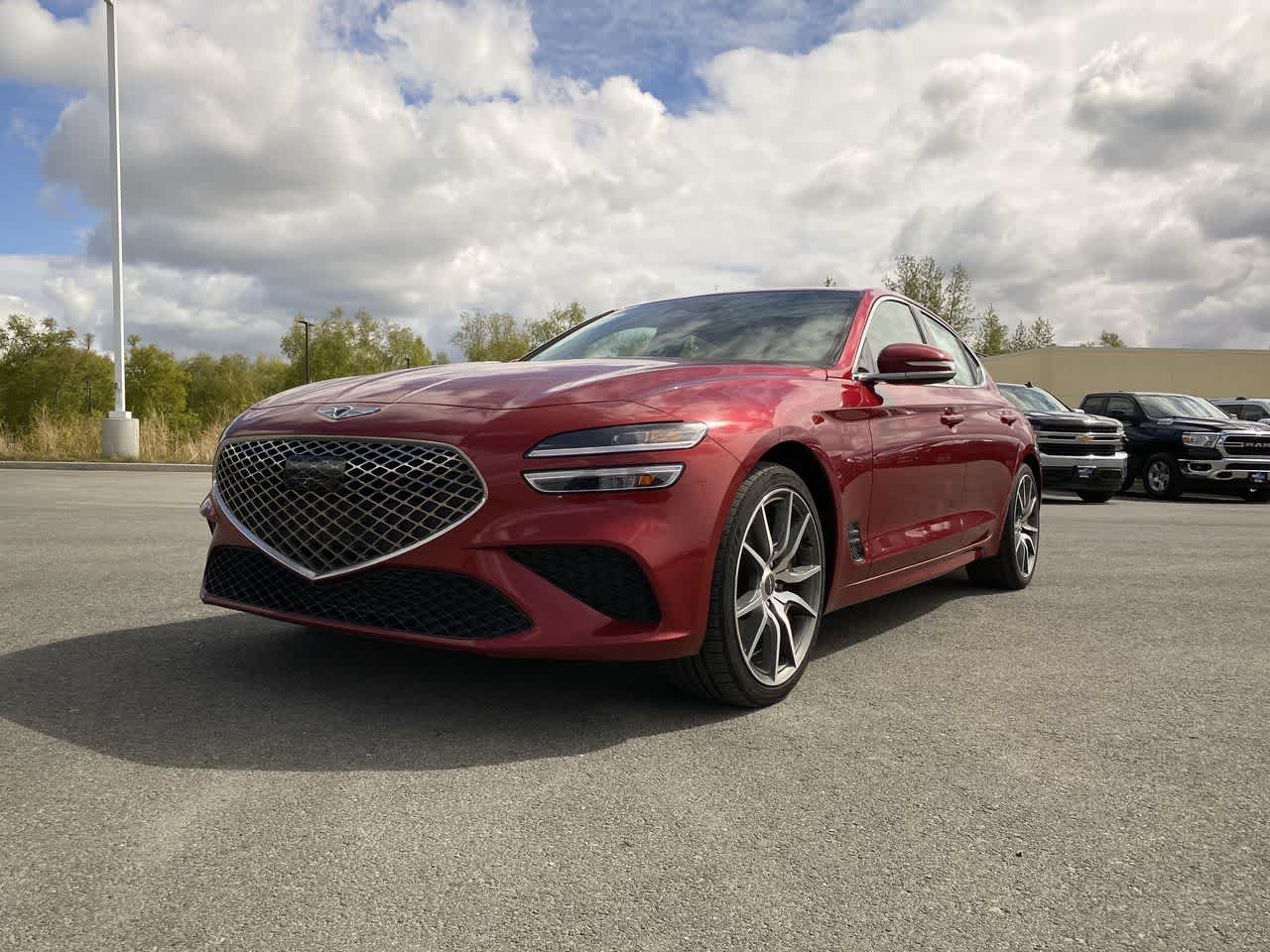 Used 2023 GENESIS G70 Standard with VIN KMTG34TA6PU125185 for sale in Wasilla, AK