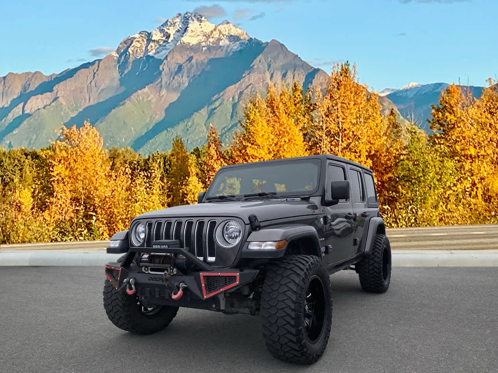 Used 2019 Jeep Wrangler Unlimited Sahara 4x4 SUV