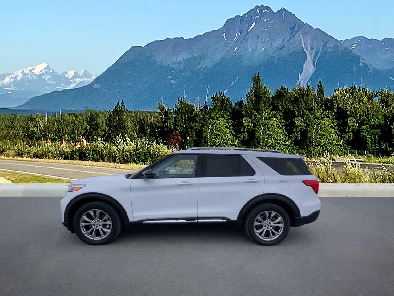 Used 2021 Ford Explorer Limited with VIN 1FMSK8FH5MGA85604 for sale in Wasilla, AK