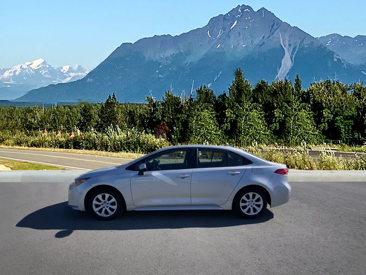 Used 2023 Toyota Corolla LE with VIN 5YFB4MDE7PP037718 for sale in Wasilla, AK