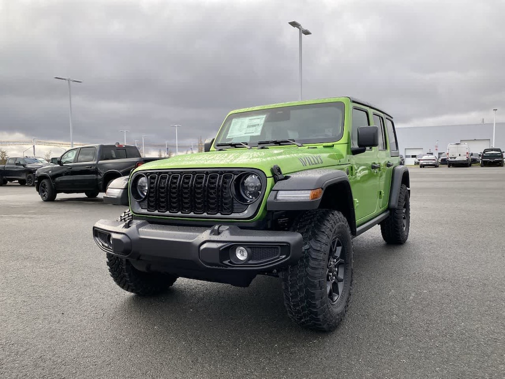 New 2026 Jeep Wrangler 4-DOOR WILLYS Sport Utility