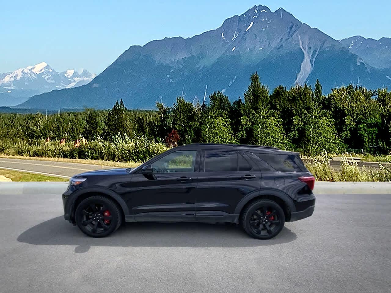Used 2020 Ford Explorer ST with VIN 1FM5K8GC7LGB42674 for sale in Wasilla, AK