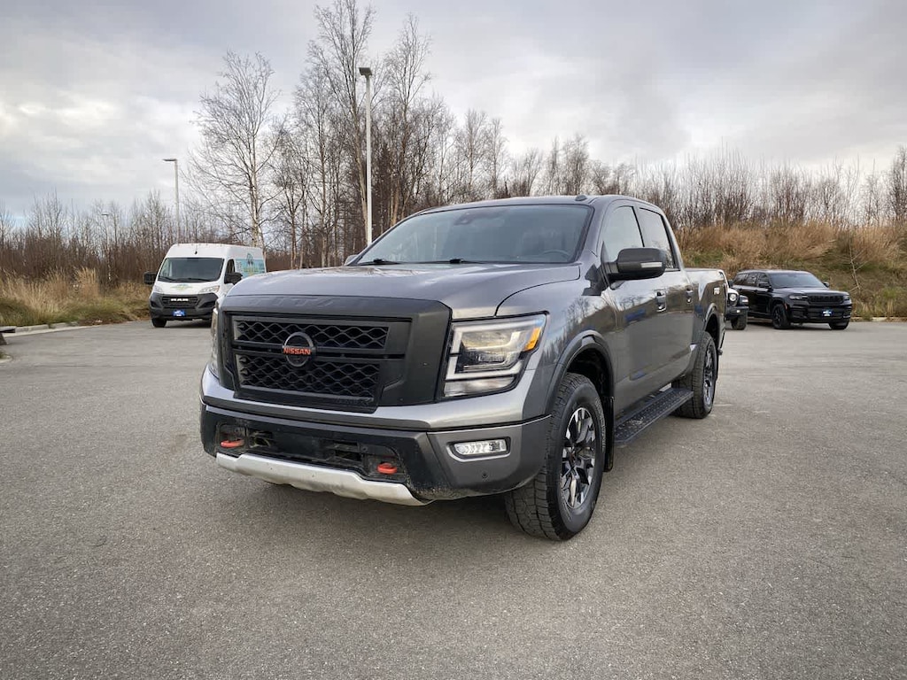 Used 2021 Nissan Titan PRO-4X Truck Crew Cab
