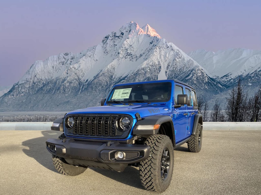 New 2026 Jeep Wrangler 4-DOOR WILLYS Sport Utility