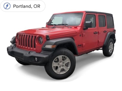New 2022 Jeep Wrangler Sport Utility UNLIMITED SPORT S 4X4 Firecracker Red  C C For Sale | Medford OR Lithia Motors | Stock: NW279641