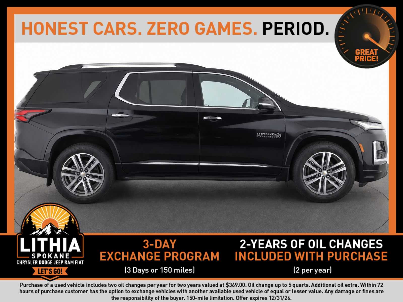 2023 Chevrolet Traverse High Country AWD's photo